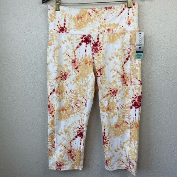 NWT Ideology High Rise Cropped Leggings Size L - Picture 1 of 8